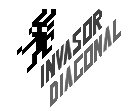 Invasor Diagonal Logo